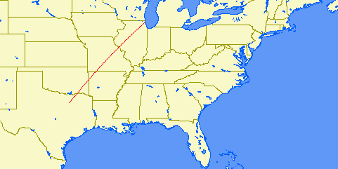 Dallas Trip Map