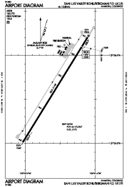 Airport diagram for ALS