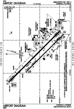Airport diagram for KBFL