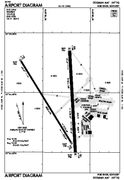 Airport diagram for FTK