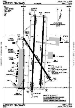 Airport diagram for KLRD
