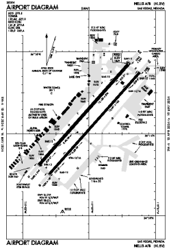 Airport diagram for KLSV