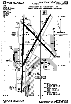 Airport diagram for KMSN
