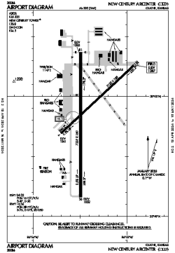 Airport diagram for IXD.FAA