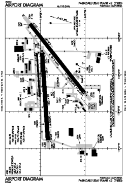Airport diagram for KPMD