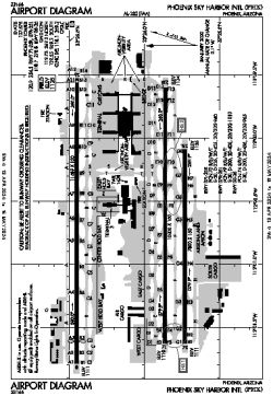 Airport diagram for PHX