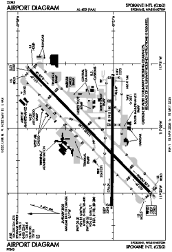 Airport diagram for KGEG