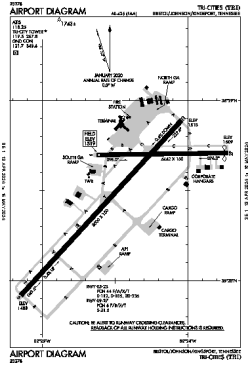 Airport diagram for KTRI