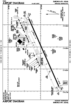 Airport diagram for KSKA