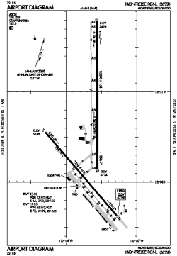 Airport diagram for MTJ