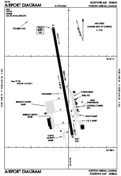 Airport diagram for KHUA