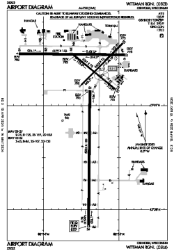 Airport diagram for KOSH