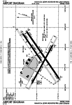 Airport diagram for PHJR
