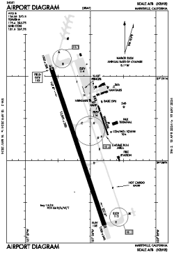 Airport diagram for BAB