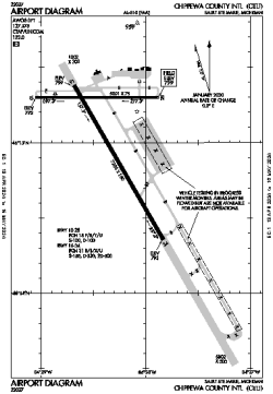 Airport diagram for KCIU
