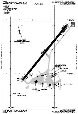 Airport diagram for KNQA