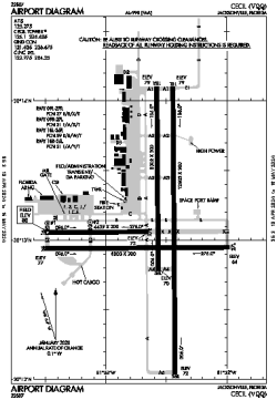 Airport diagram for KVQQ