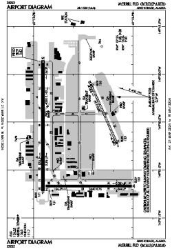 Airport diagram for PAMR