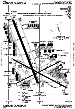 Airport diagram for PWK