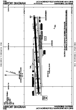 Airport diagram for KHHR