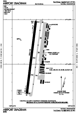 Airport diagram for KTIW