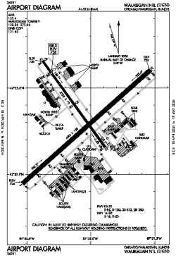 Airport diagram for UGN