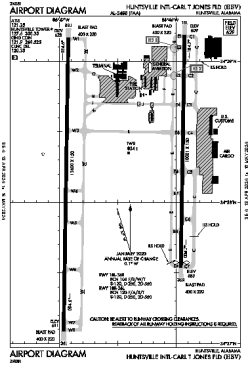 Airport diagram for KHSV