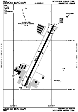 Airport diagram for EYE