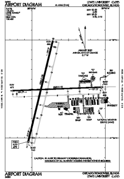 Airport diagram for LOT