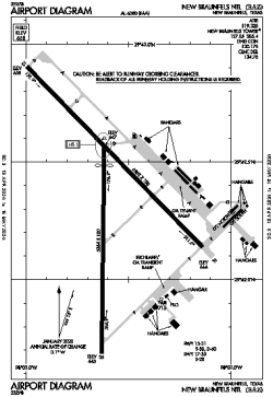 Airport diagram for BAZ.FAA