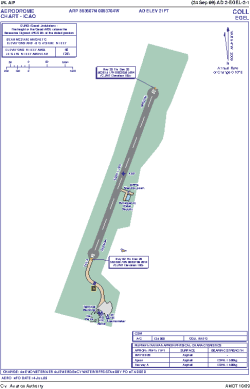 Airport diagram for EGEL
