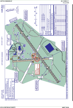 Airport diagram for EGNC