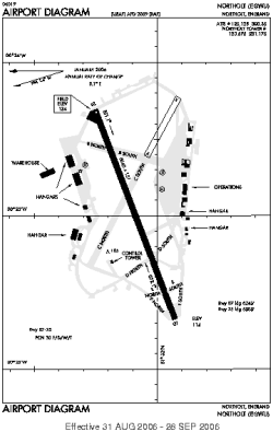 Airport diagram for EGWU