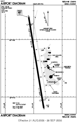 Airport diagram for BGO