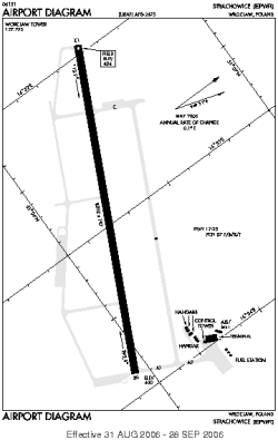 Airport diagram for EPWR