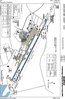 Airport diagram for MRU