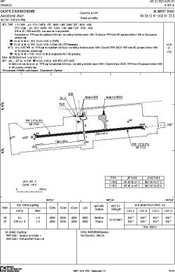 Airport diagram for BYF