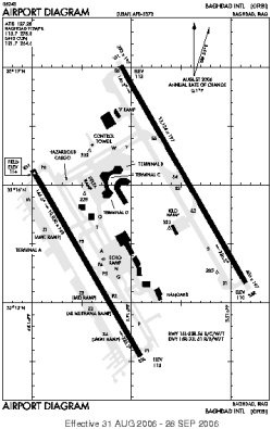 Airport diagram for ORBI