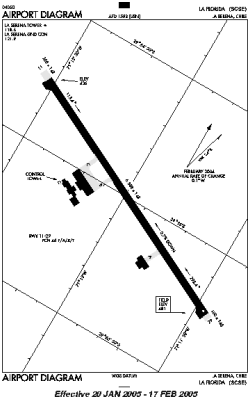 Airport diagram for SCSE
