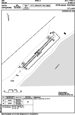 Airport diagram for UEMU