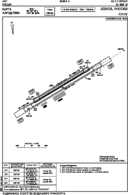 Airport diagram for ULK
