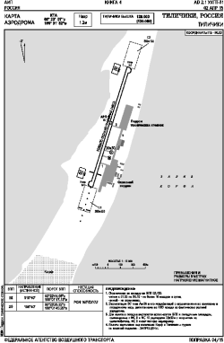 Airport diagram for UHPT