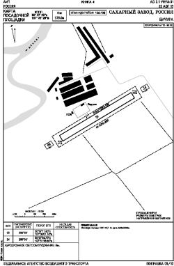 Airport diagram for UIUA