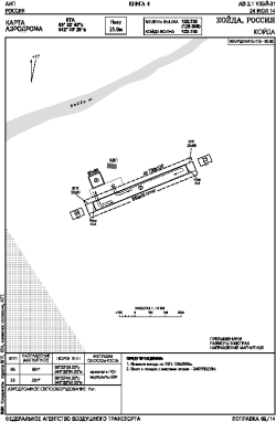 Airport diagram for ULBJ