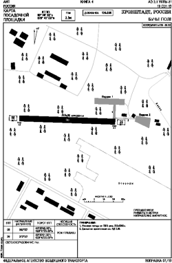 Airport diagram for ULLY