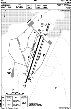 Airport diagram for ULOO