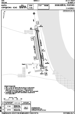 Airport diagram for EIE