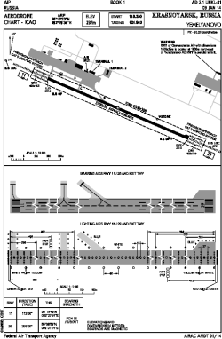 Airport diagram for KJA