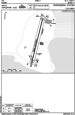 Airport diagram for GDZ