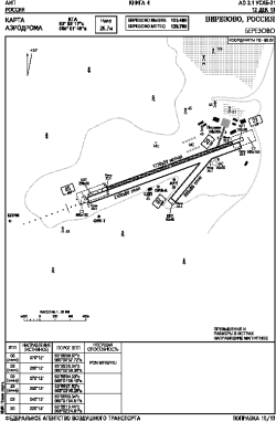 Airport diagram for USHB